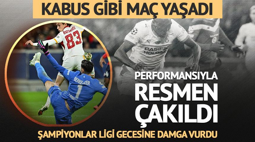 Berke &Ouml;zer i&ccedil;in kabus gibi gece! Galatasaray'a karşı resmen &ccedil;akıldı