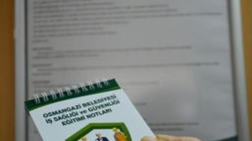Osmangazi Belediyesi'nden, İş Sağlığı ve G&uuml;venliği kitap&ccedil;ığı