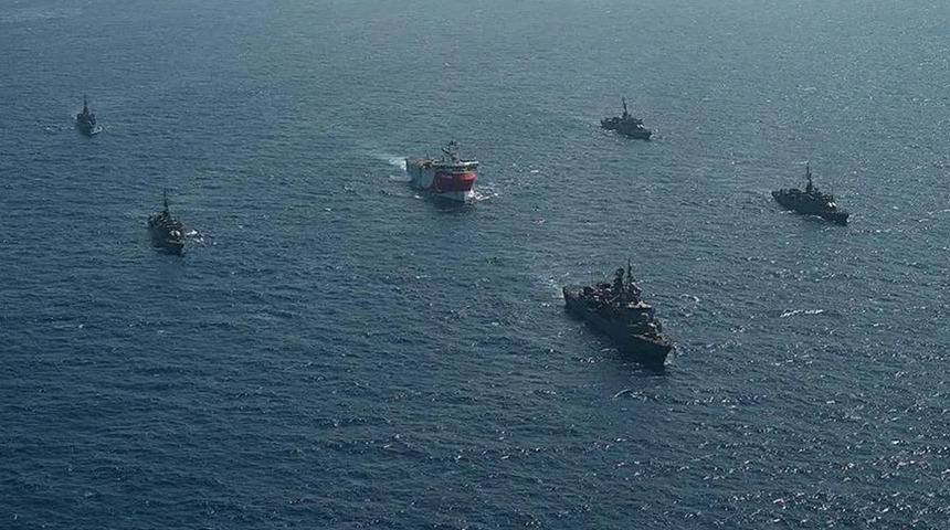 Akdeniz'de hareketlilik! T&uuml;rkiye devreye girdi, Rumlar geri adım attı