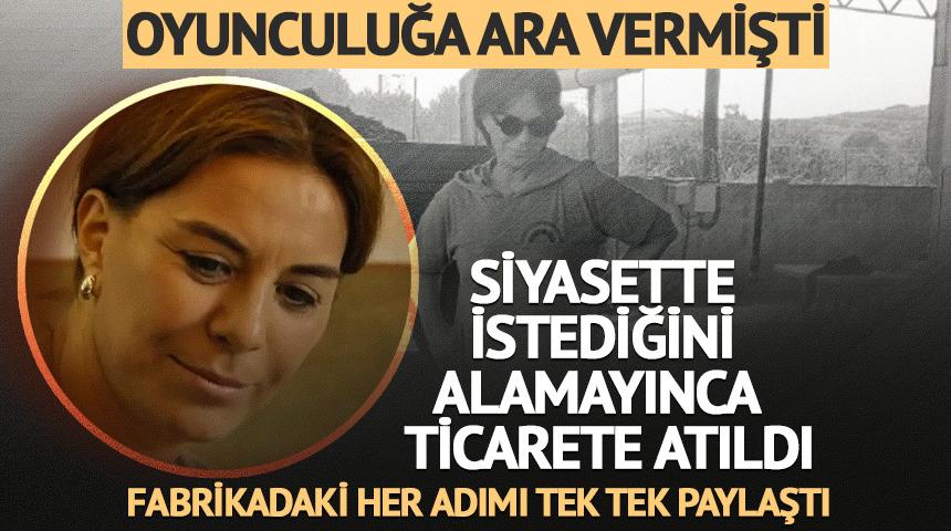 Oyunculuğu bıraktı! &Ouml;nce siyasete atıldı sonra ticarete...
