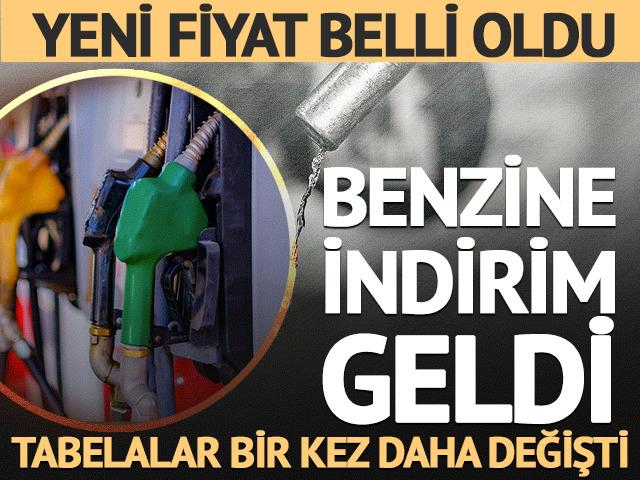 Benzine indirim geldi: Tabela değişti! 