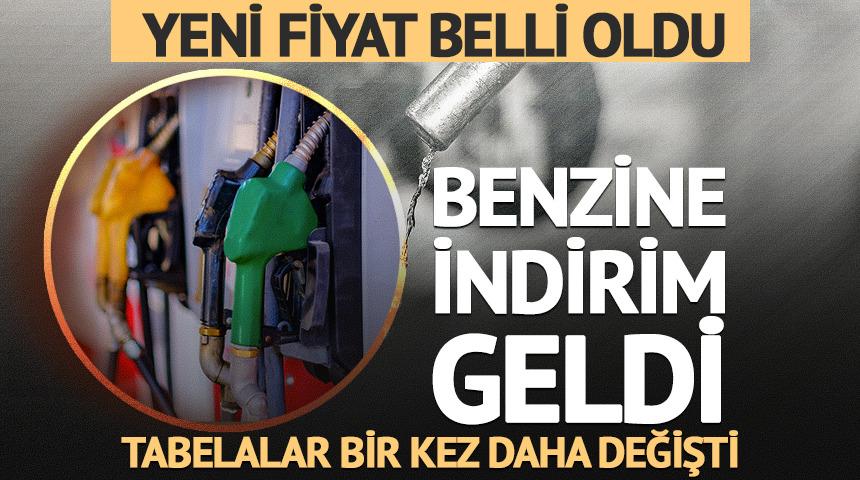 Benzine indirim geldi: Tabela değişti! 