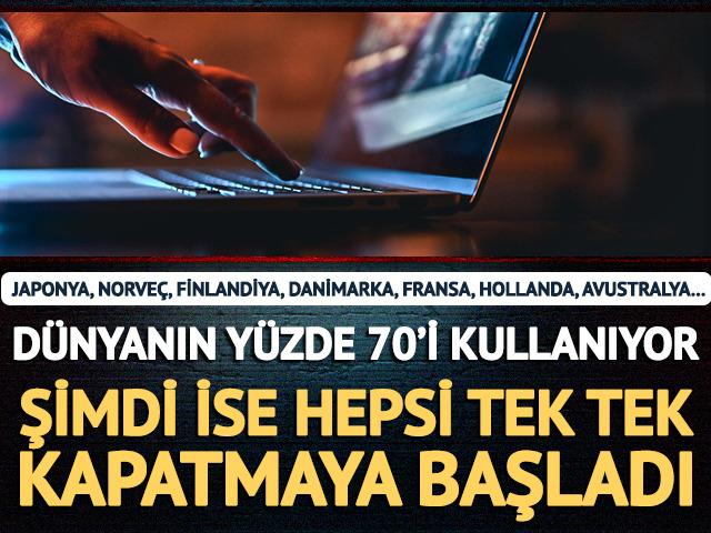 D&uuml;nyanın y&uuml;zde 70'i kullanıyor! &Uuml;lkelerden peş peşe a&ccedil;ıklama geldi: Tek tek kapatılıyor 