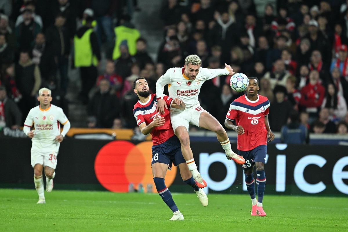 Fransızlar Lille in mağlubiyeti sonrası çılgına döndü! "Galatasaray dan tokat" 1
