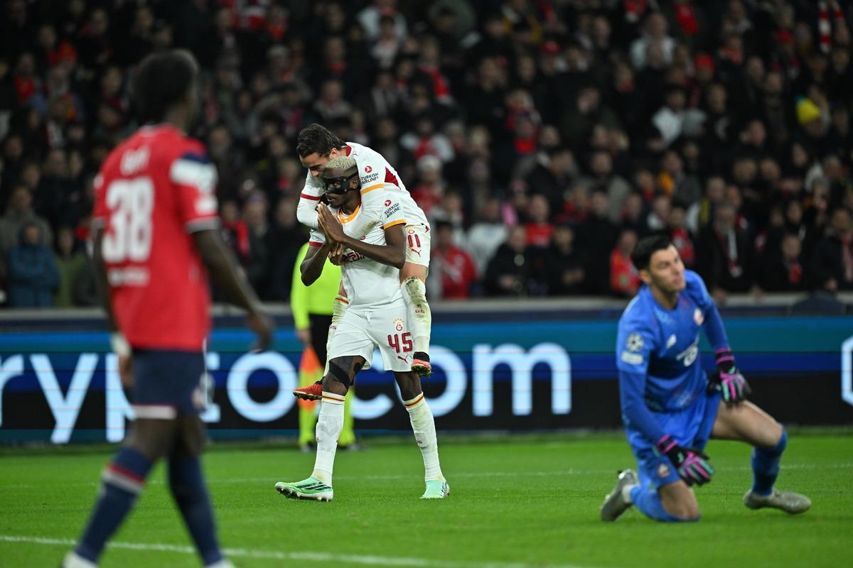 Fransızlar Lille in mağlubiyeti sonrası çılgına döndü! "Galatasaray dan tokat" 3
