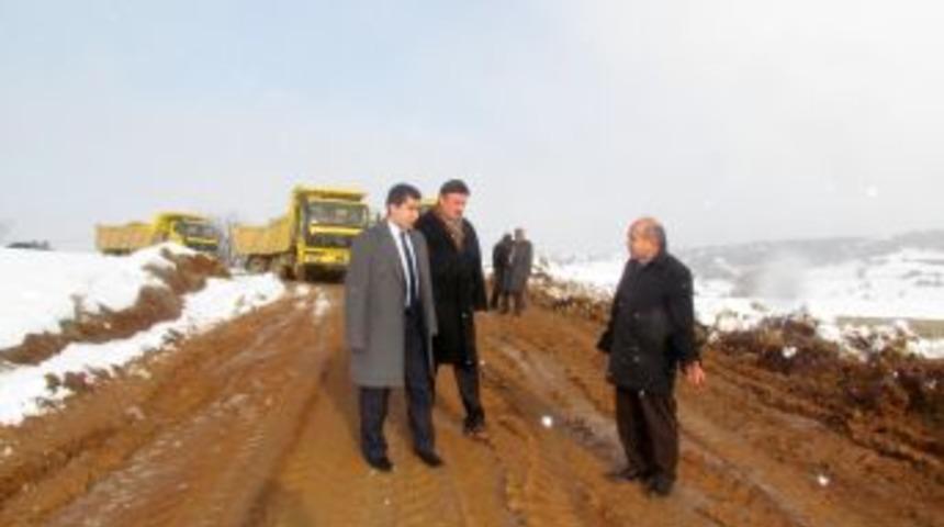 Doğu &Ccedil;evre Yolu-Yukarıkuyucak k&ouml;y&uuml; yolu bağlantısı d&uuml;zeltildi