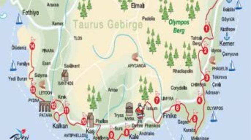 Y&uuml;r&uuml;y&uuml;ş yolları tur paketlerine alınacak