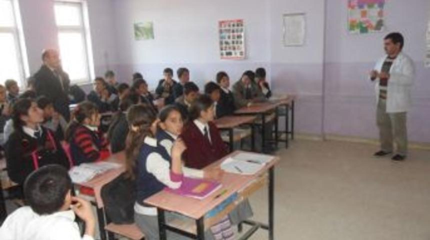 İlk&ouml;ğretim &ouml;ğrencileri verem konusunda bilgilendirildi
