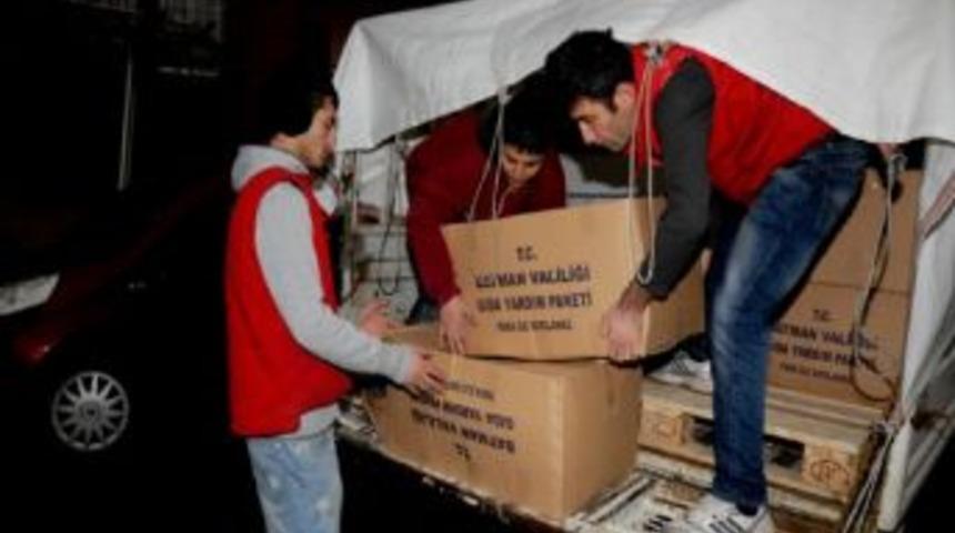 Yardımlar, depremzedelere hızlı şekilde ulaştırılıyor