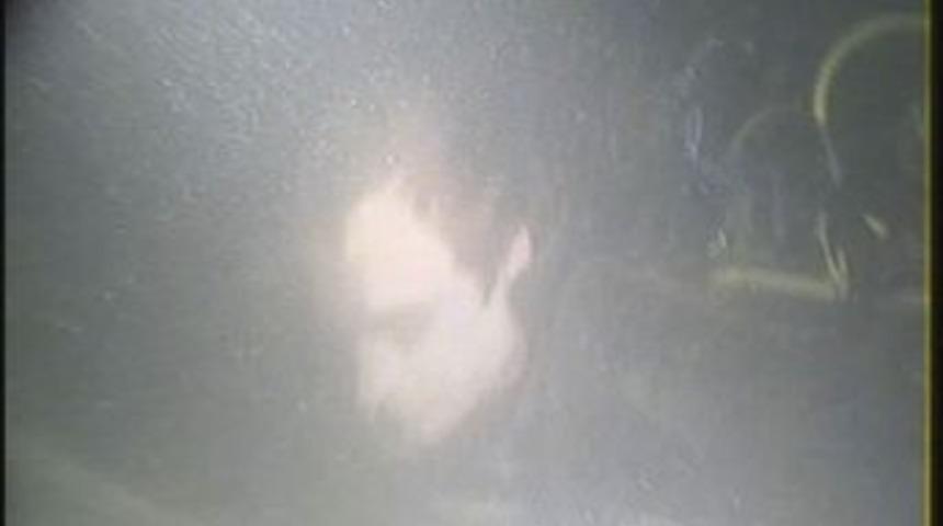 M&uuml;rettebatın kurtarılışı su altı kamerasına yansıdı