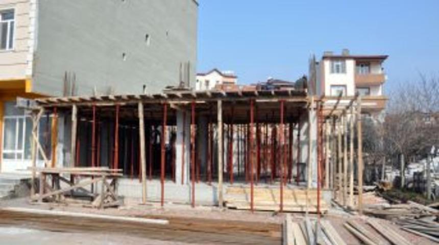 Yardım derneğine yeni hizmet binası yapılıyor