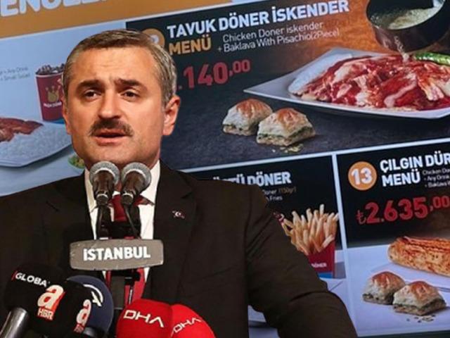3 bin TL'ye satılan tavuk d&ouml;ner g&uuml;ndem oldu! Sahibi AK Partili milletvekili Şenocak &ccedil;ıktı