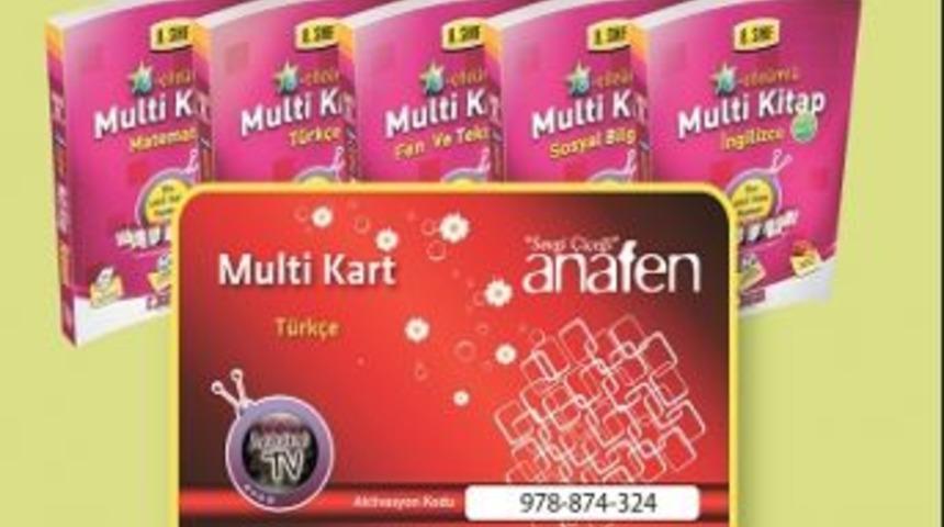 Anafen&rsquo;den SBS&rsquo;ye hazırlanan &ouml;ğrenciler i&ccedil;in Multi Kitap