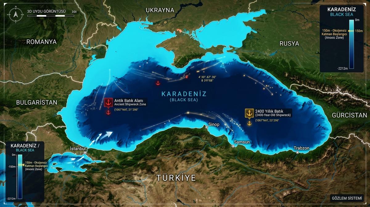 Türkiye nin ölü denizi: Öyle ki batan gemi bile çürümüyor! 2