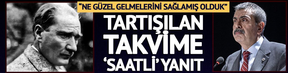 Tartışılan takvime saatli yanıt