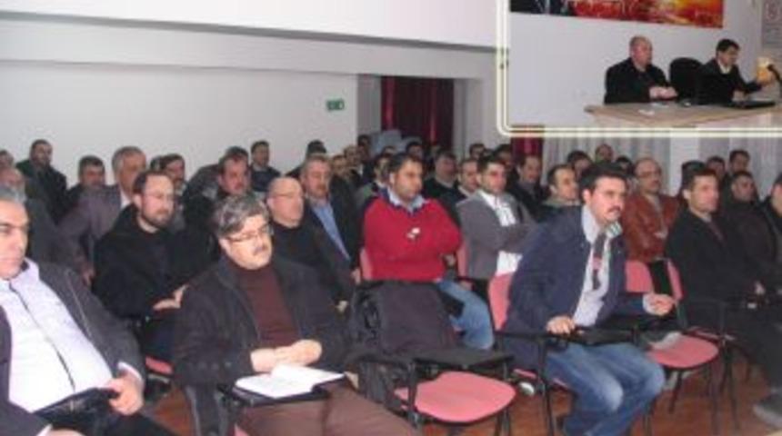 Osmancık DED &Ccedil;arşamba Seminerleri'nin konusu 'Yaşatma İdeali' kitabı oldu