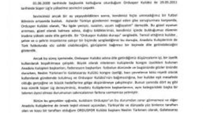 Nedim T&uuml;rkmen, Galatasaray kongre &uuml;yeliğinden istifa etti