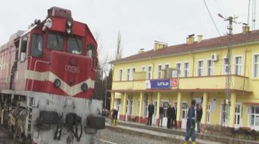 Kurtalan&rsquo;a tren seferleri tekrar başladı