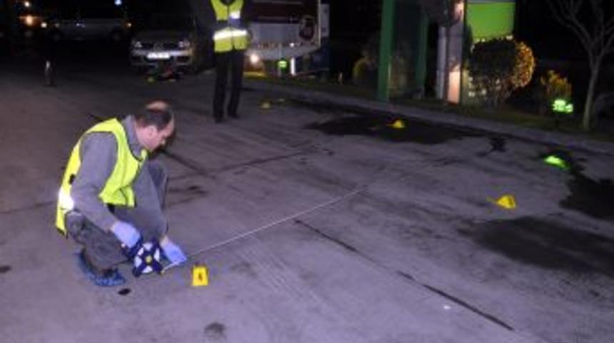 Benzin istasyonunda kadın cinayeti