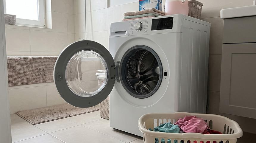 &Ccedil;amaşır makinesinin kapağını a&ccedil;ık bırakmanın nedeni ortaya &ccedil;ıktı