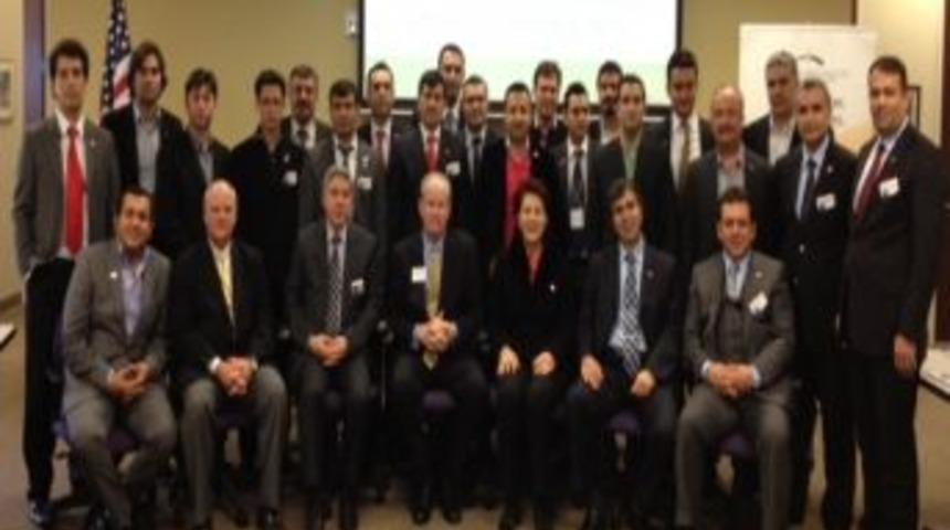 ESİDEF&rsquo;li işadamları ABD&rsquo;de meslektaşlarıyla g&ouml;r&uuml;şt&uuml;