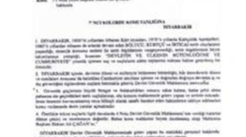 28 Şubat'ın 'Doğu &Ccedil;alışma Grubu' &ccedil;ıktı