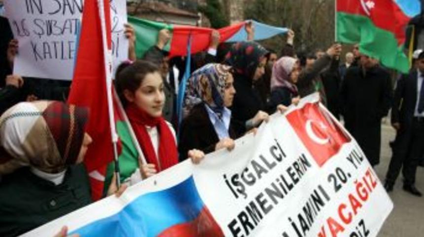 Hocalı katliamında &ouml;lenler anıldı