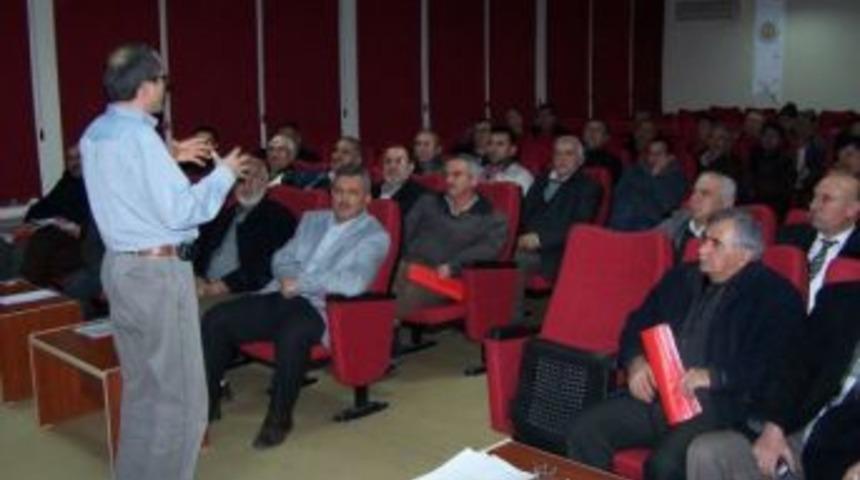 Elma &uuml;reticileri alternatif teknikler konusunda bilgilendirildi
