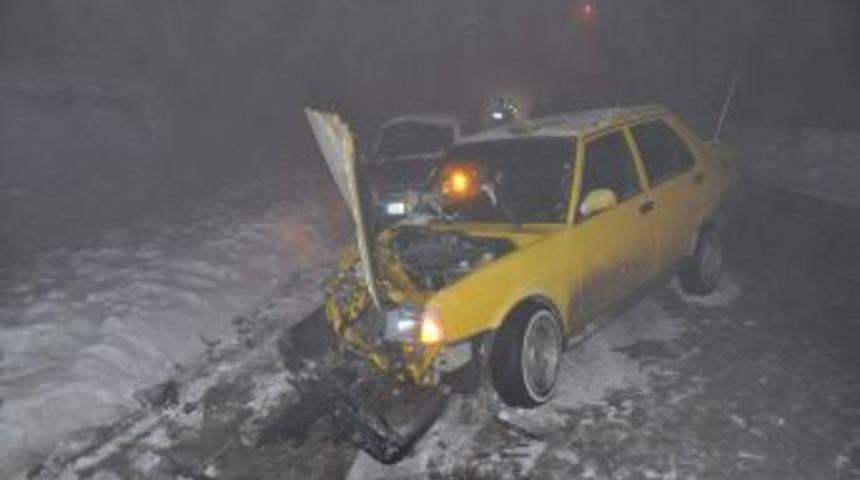 Yozgat’ta trafik kazası: 2 yaralı