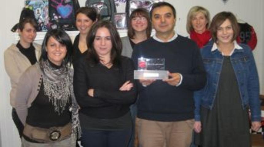 Şahinler Holding&rsquo;e en kaliteli &uuml;retici &ouml;d&uuml;l&uuml;