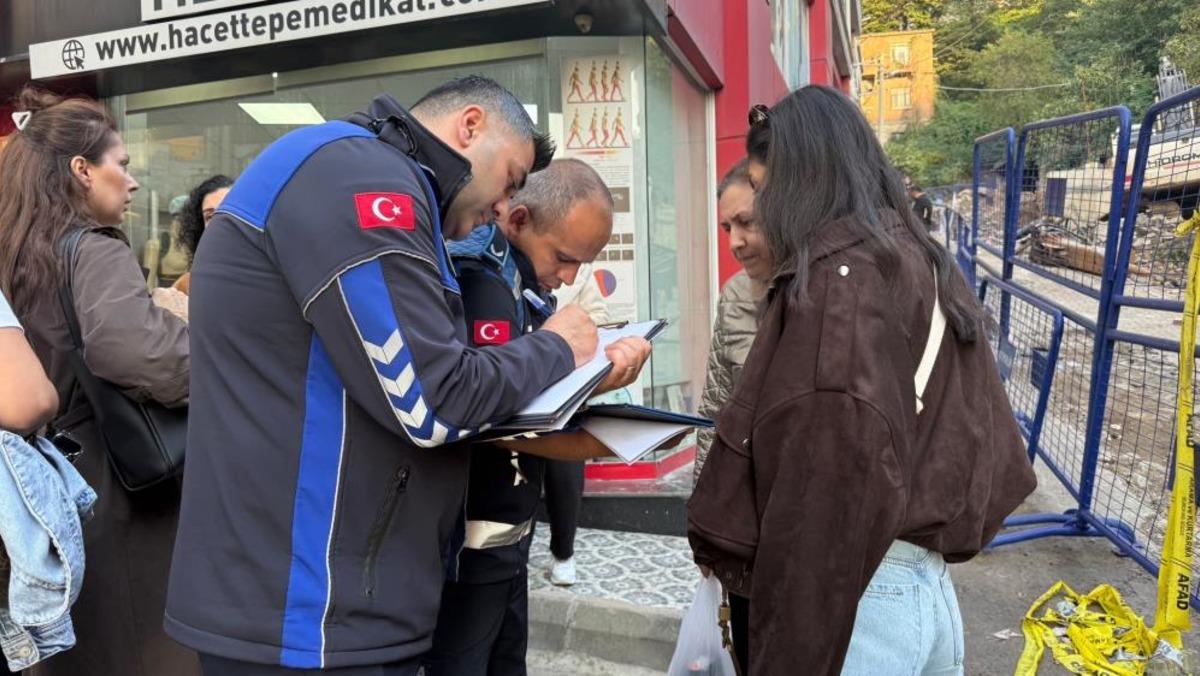 Zonguldak ta bina &ccedil;&ouml;kmesinin ardından tahliyeler s&uuml;r&uuml;yor: 28 daireli apartman boşaltıldı 1