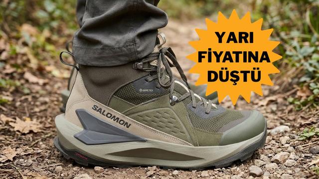 Konfor ve dayanıklılık bir arada: Salomon Elixir Mid GTX yarı fiyatına düştü