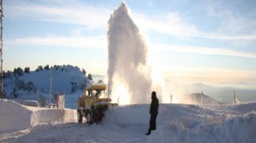 Koçaş'taki 14 vericinin yolu açıldı