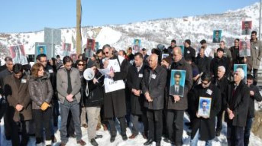 Avukat Metin Can ile Doktor Hasan Kaya, Tunceli'de anıldı