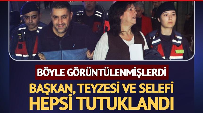 Belediye başkanı, teyzesi ve selefi dahil 34 kişi tutuklandı!