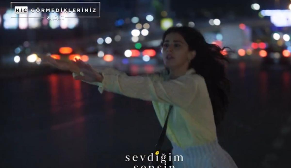 Helin Kandemir Sevdiğim Sensin çekimlerinde gerçek taksiye binince... 1