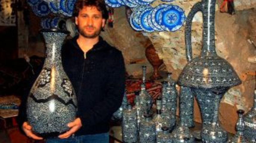 Hitit motifli &ccedil;anağa yoğun ilgi