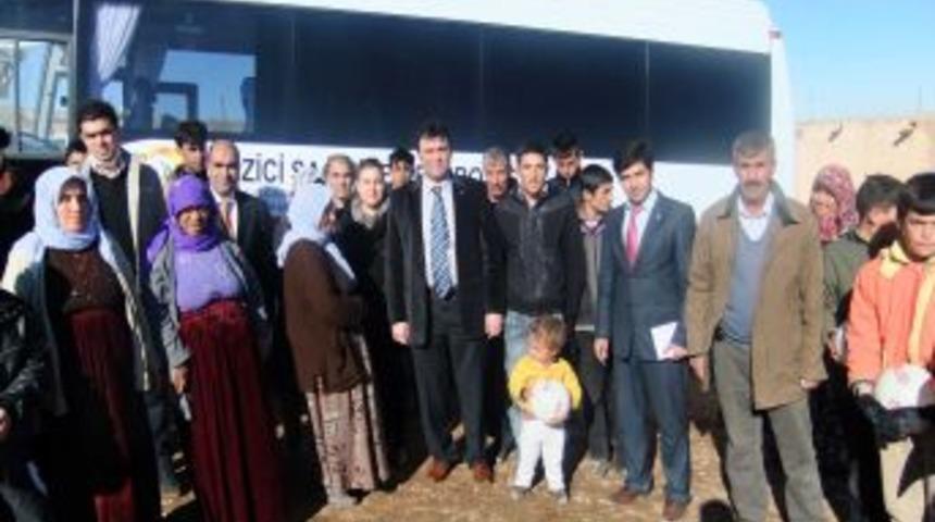 Suru&ccedil;'ta gezici sağlık ekibi k&ouml;ylerde sağlık taramalarına başladı