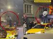 Yer: Şişli... Taksinin &uuml;zerine &ccedil;ıkıp dakikalarca durdu: Kendisini tekmelerle savundu!