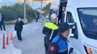 Bodrum’da okul servislerinde sıkı denetim