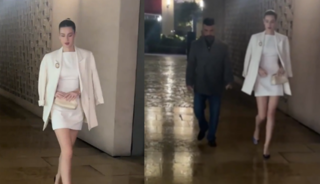 Yeni evli çift davette boy gösterdi! Fena dile düştüler