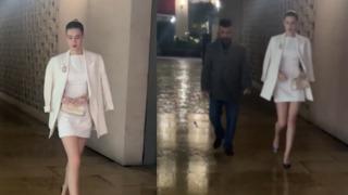 Yeni evli çift Itır Esen ve Engin Aykanat davette! Fena dile düştüler