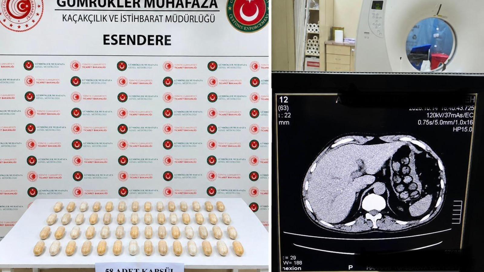 Esendere’de 1 kilo metamfetamin ele geçirildi