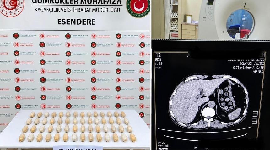 Esendere&rsquo;de 1 kilo metamfetamin ele ge&ccedil;irildi