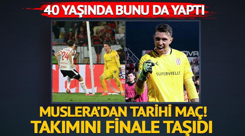 40 yaşında bunu da yaptı! Muslera'dan tarihi performans: Takımı finale b&ouml;yle taşıdı