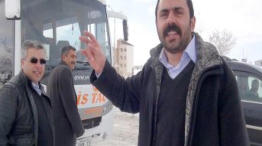 Bozulan aracını benzinle yakmaya kalkıştı