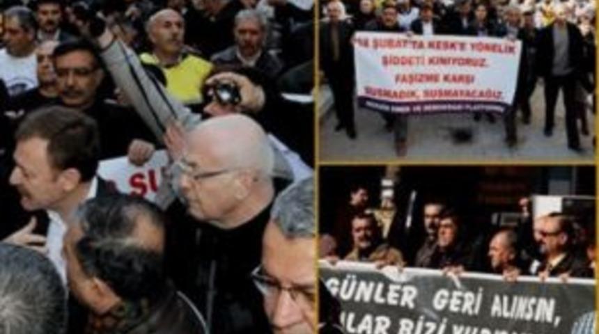 KESK bu kez y&uuml;r&uuml;d&uuml; ...