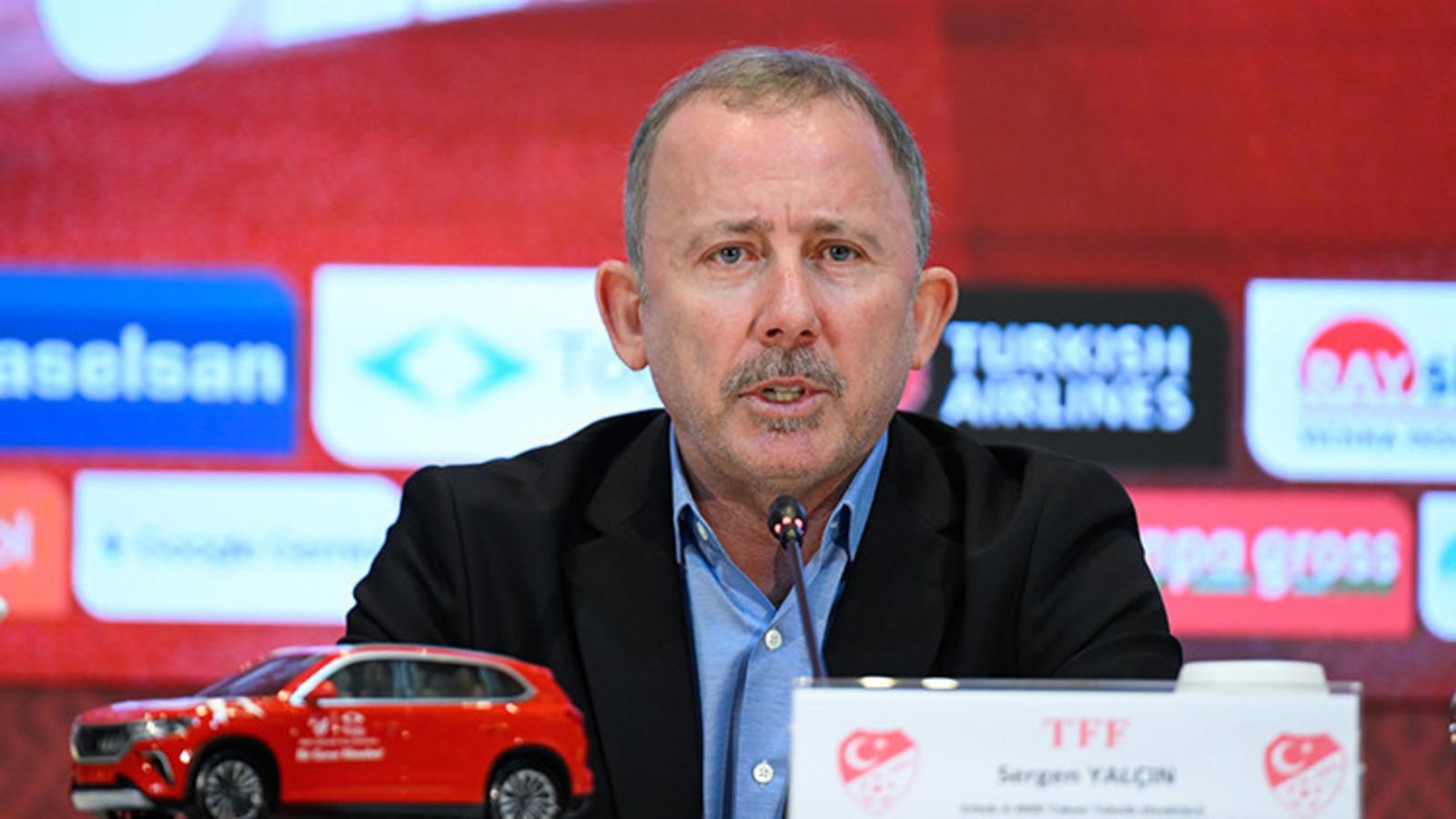 TFF'den Sergen Yalçın için açıklama! Tümüyle yalanlandı