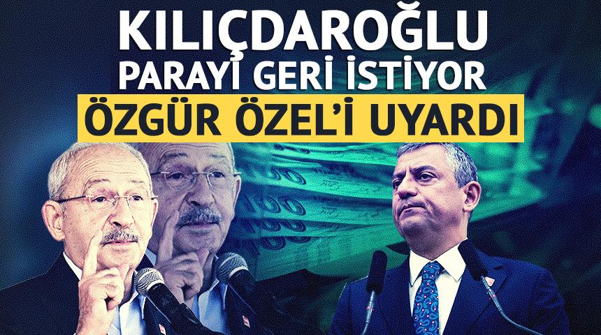 Kılı&ccedil;daroğlu parayı geri istiyor
