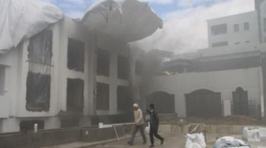 Bodrum'da beş yıldızlı bir otelde yangın &ccedil;ıktı